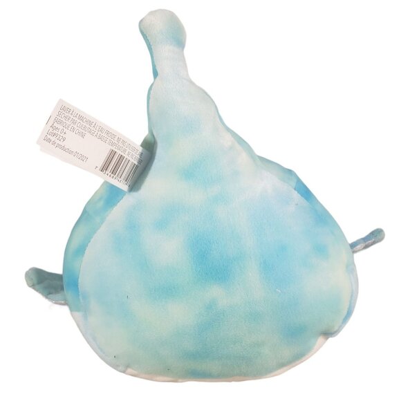 Kelly The Dragon Squishmallows 8" Plush Toy Soft Tie Dye Blue White Sparkly Wing - Picture 3 of 5